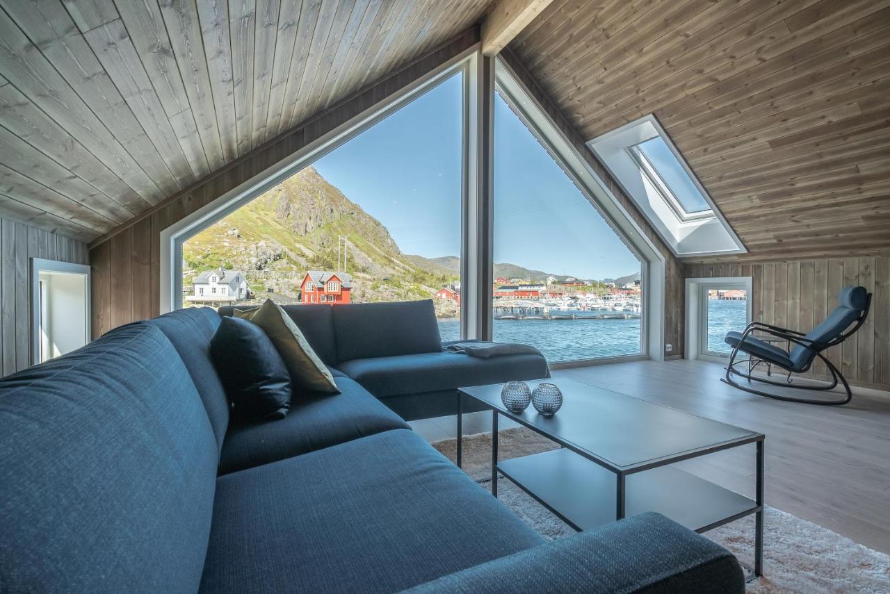 Seafront New Cabin In Lofoten Баллстад Екстер'єр фото