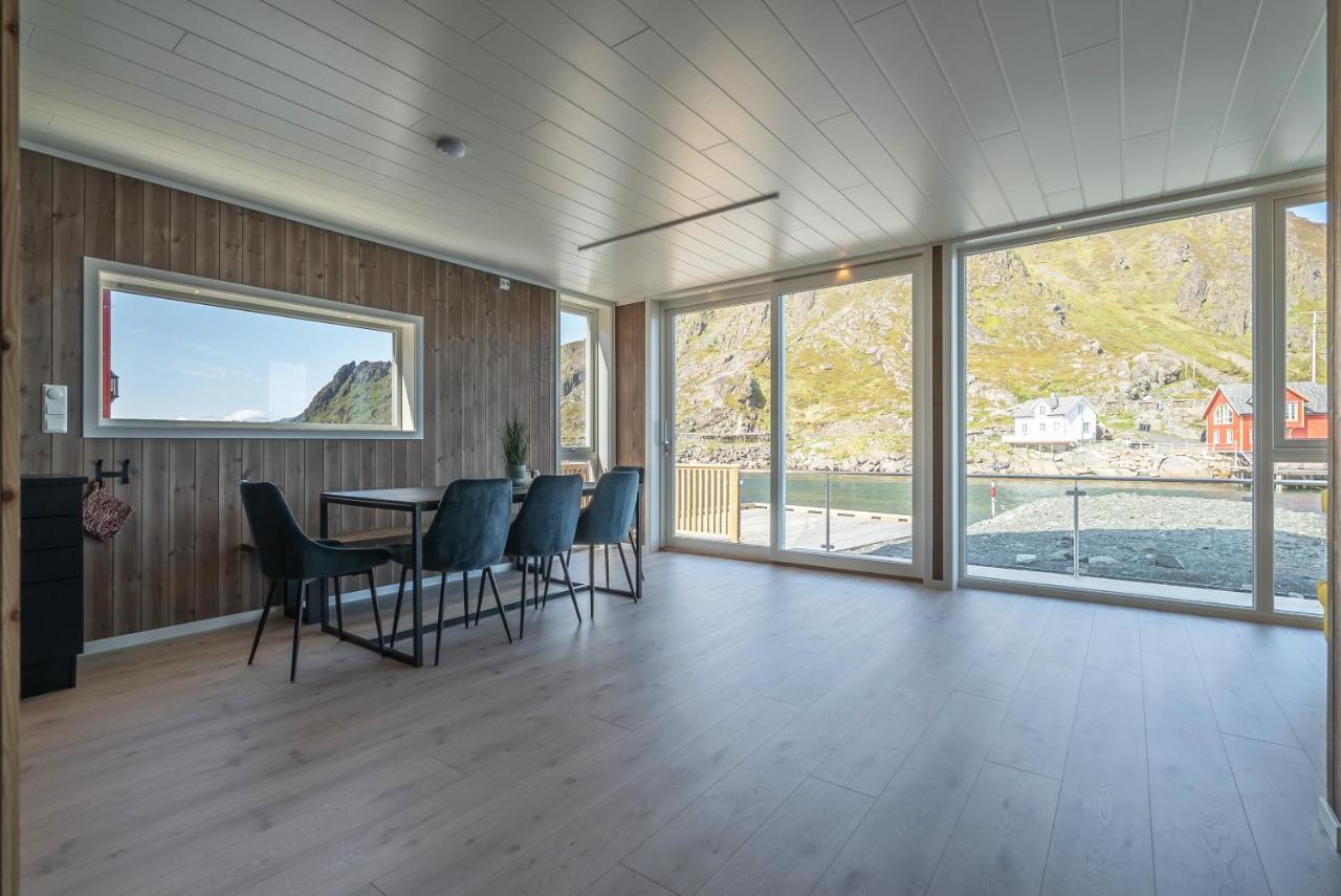 Seafront New Cabin In Lofoten Баллстад Екстер'єр фото