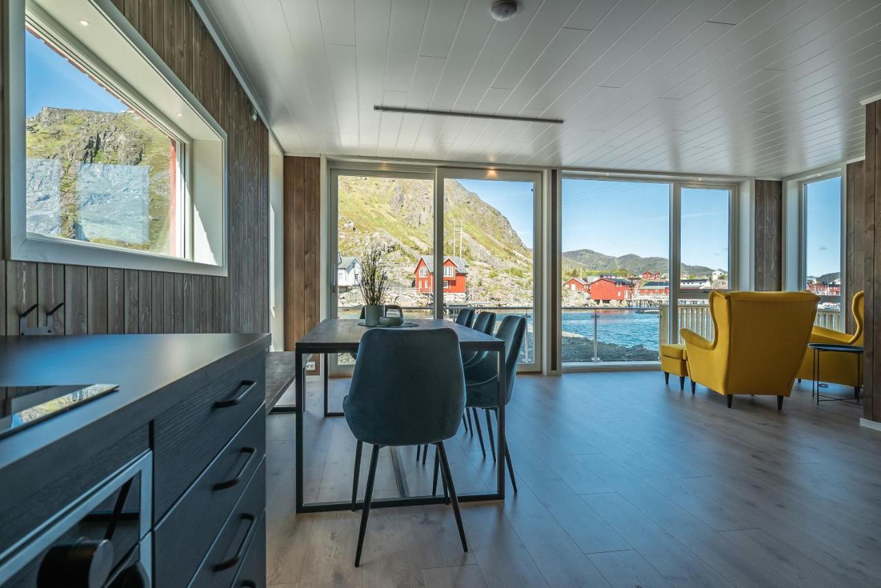 Seafront New Cabin In Lofoten Баллстад Екстер'єр фото