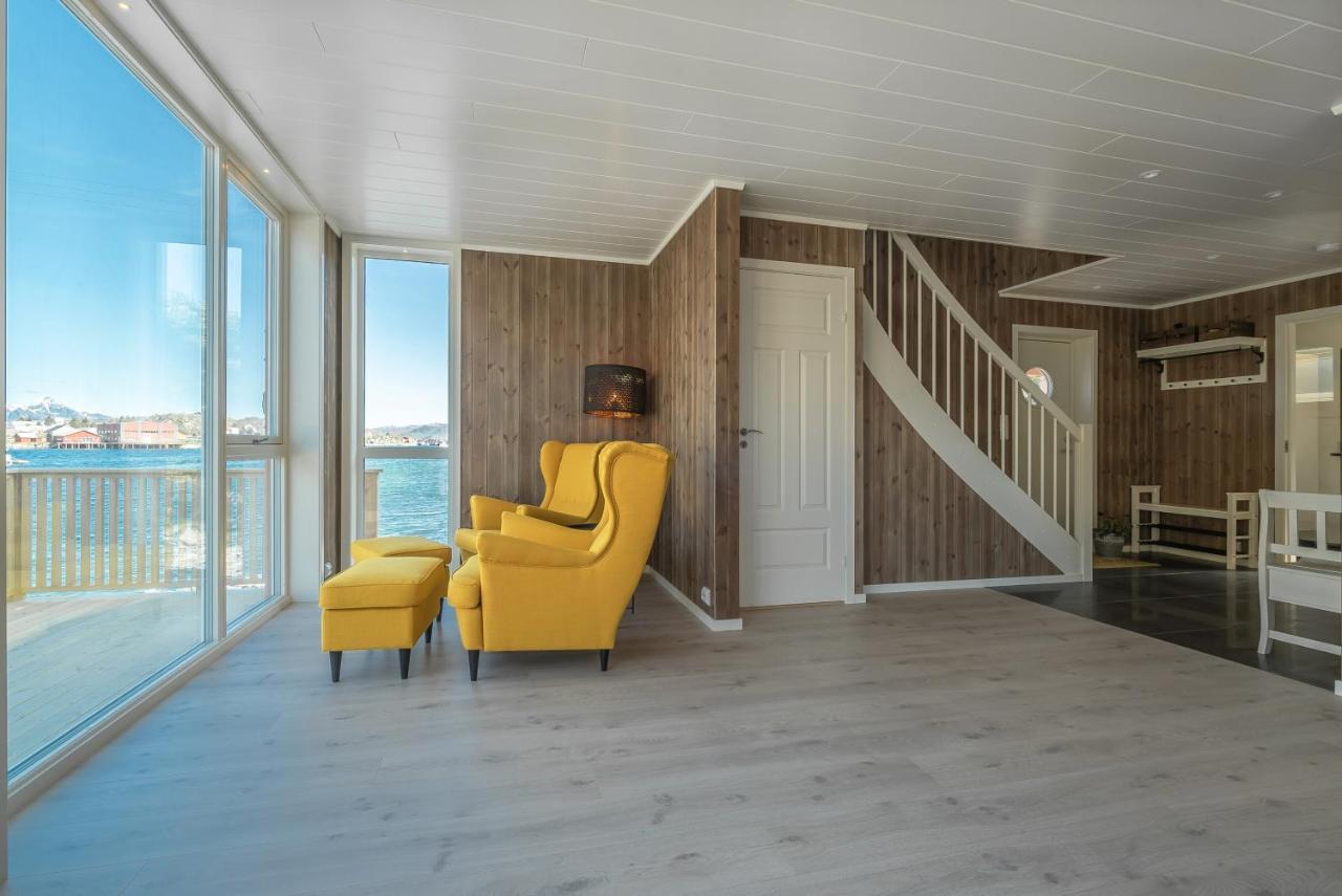 Seafront New Cabin In Lofoten Баллстад Екстер'єр фото