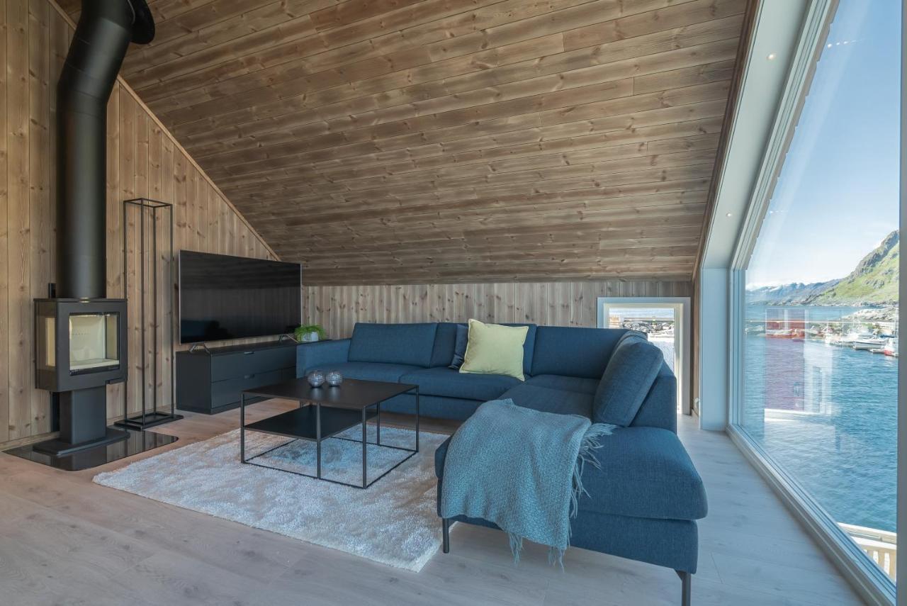 Seafront New Cabin In Lofoten Баллстад Екстер'єр фото