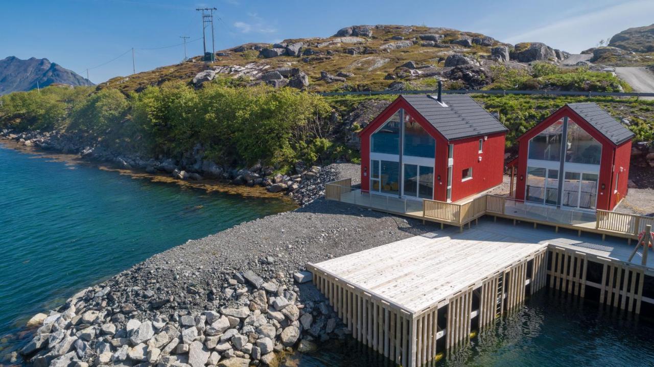 Seafront New Cabin In Lofoten Баллстад Екстер'єр фото
