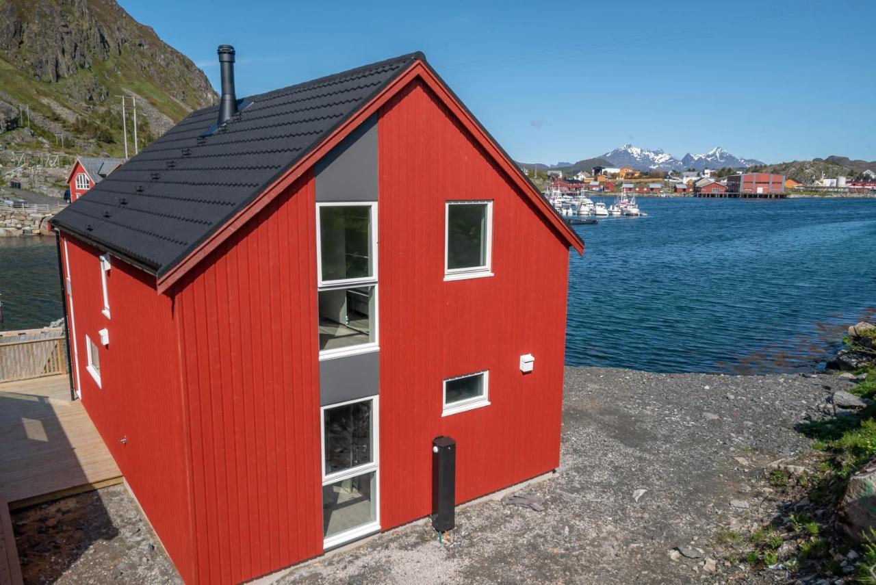 Seafront New Cabin In Lofoten Баллстад Екстер'єр фото