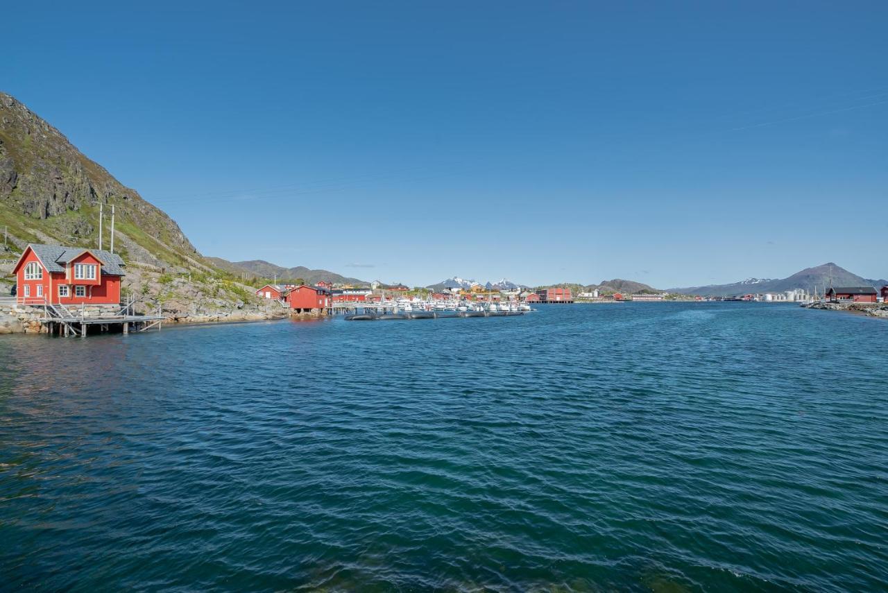 Seafront New Cabin In Lofoten Баллстад Екстер'єр фото